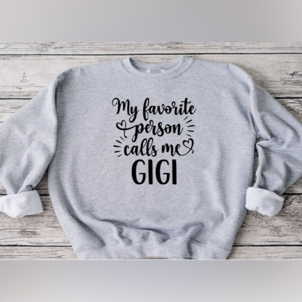 GIGI Crewneck- Gray